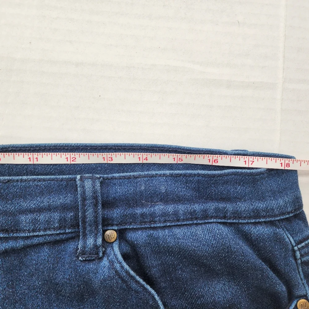 DG2 by Diane Gilman Comfort Virtual Stretch Boot-Cut indigo Blue Jean - Picture 8 of 10